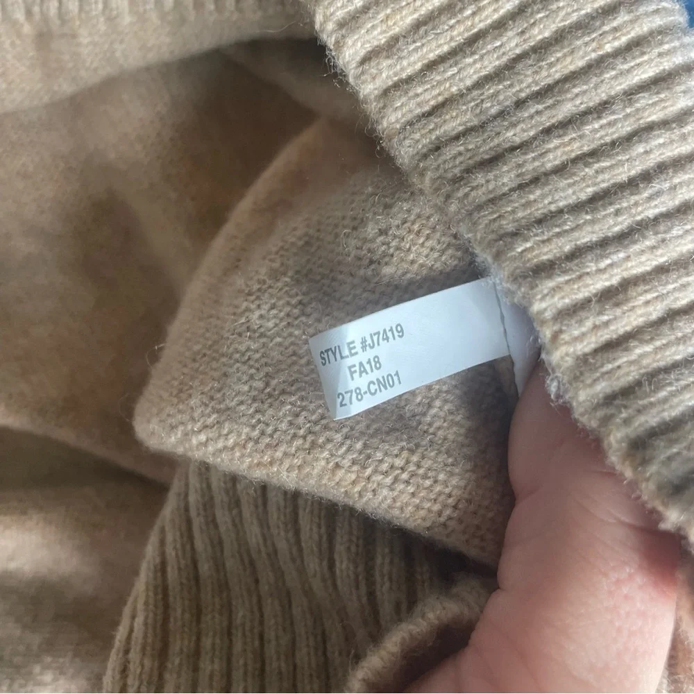 J. Crew Men’s Crewneck Sweater in Light Tan